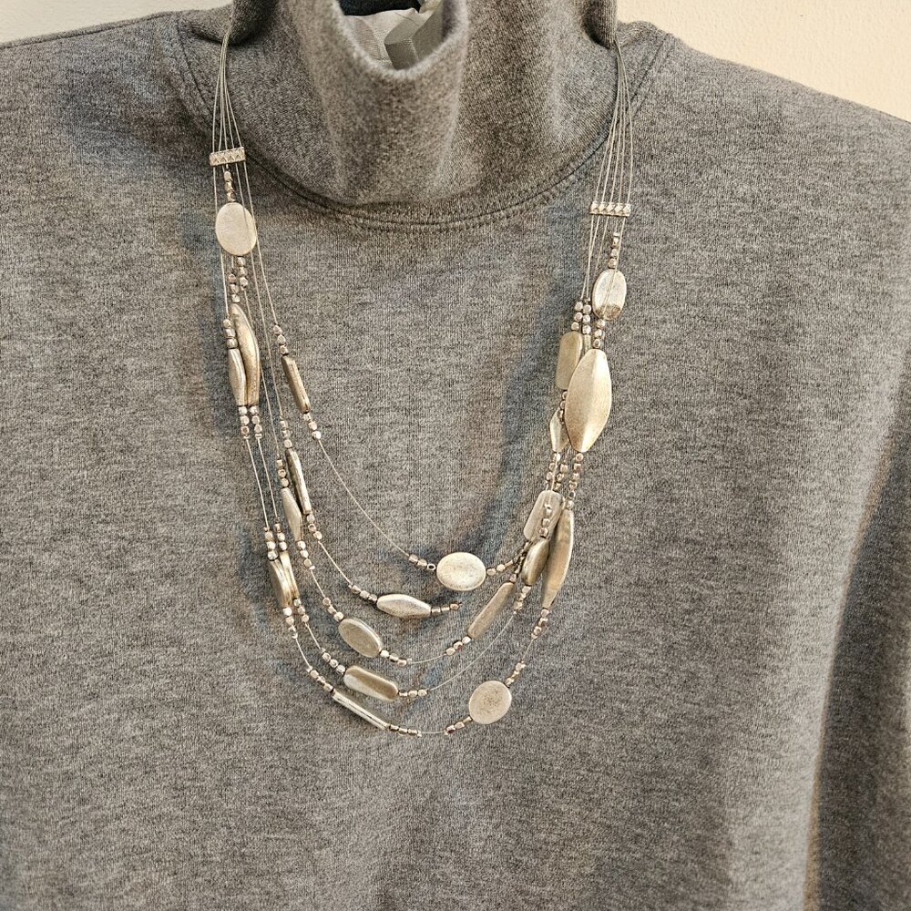 Chico's Silver-colored Necklace - Picture 9 of 10
